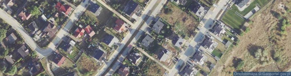 Zdjęcie satelitarne Mazowiecka ul.