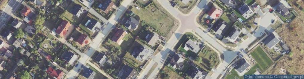 Zdjęcie satelitarne Mazowiecka ul.