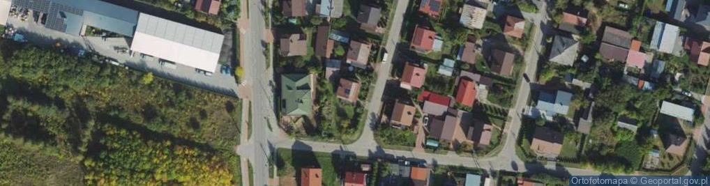 Zdjęcie satelitarne Marmurowa ul.