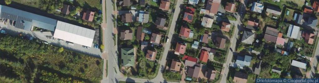 Zdjęcie satelitarne Marmurowa ul.