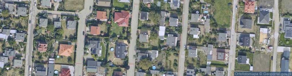 Zdjęcie satelitarne Makowa ul.