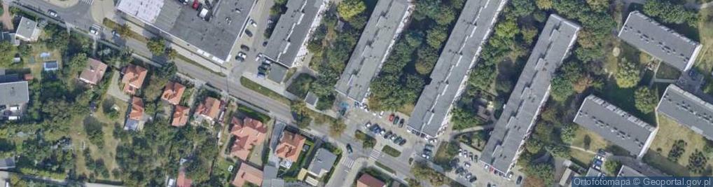Zdjęcie satelitarne Marulewska ul.