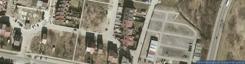 Zdjęcie satelitarne Makowa ul.