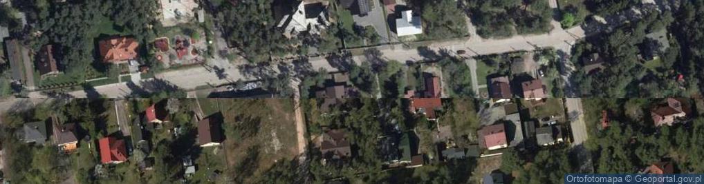 Zdjęcie satelitarne Malinowskiego, ks. ul.