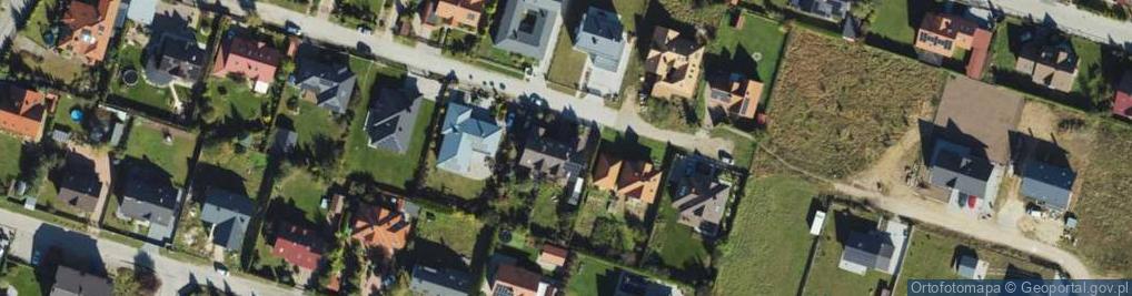 Zdjęcie satelitarne Makowa ul.