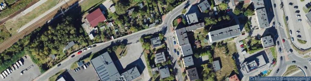Zdjęcie satelitarne Małachowskiego ul.