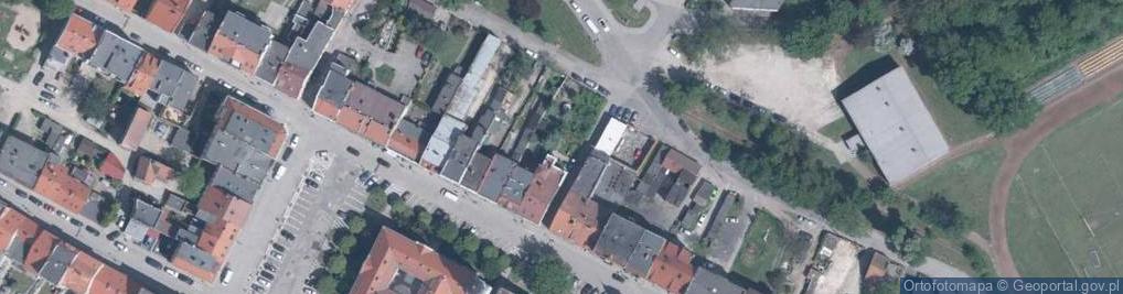 Zdjęcie satelitarne Magistracka ul.