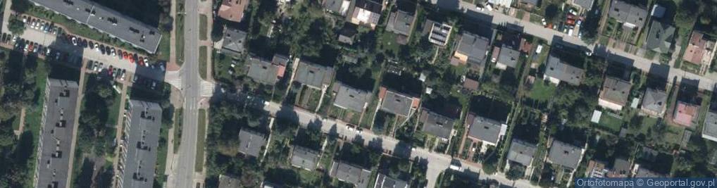 Zdjęcie satelitarne Mazurska ul.