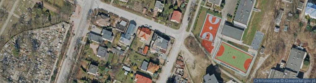 Zdjęcie satelitarne Mała Zgoda ul.