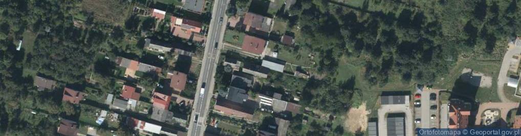 Zdjęcie satelitarne Malików ul.