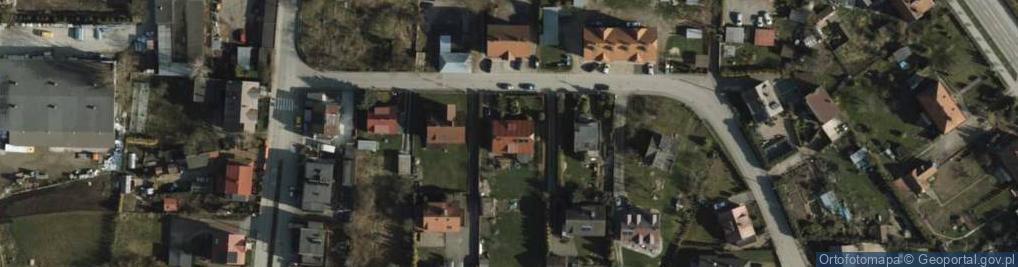 Zdjęcie satelitarne Mała Dworcowa ul.
