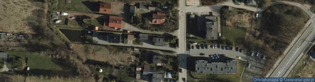 Zdjęcie satelitarne Mała Kolejowa ul.