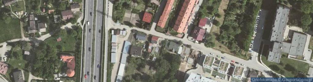 Zdjęcie satelitarne Malwowa ul.