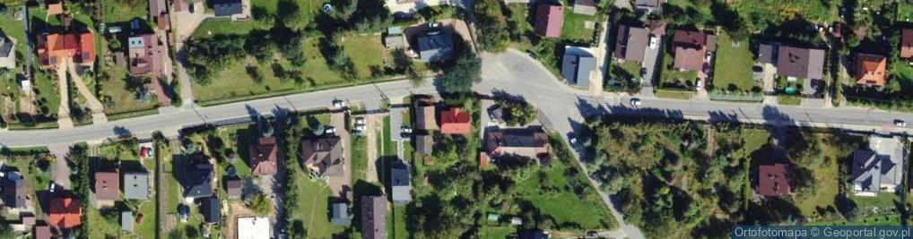 Zdjęcie satelitarne Matematyków Krakowskich ul.