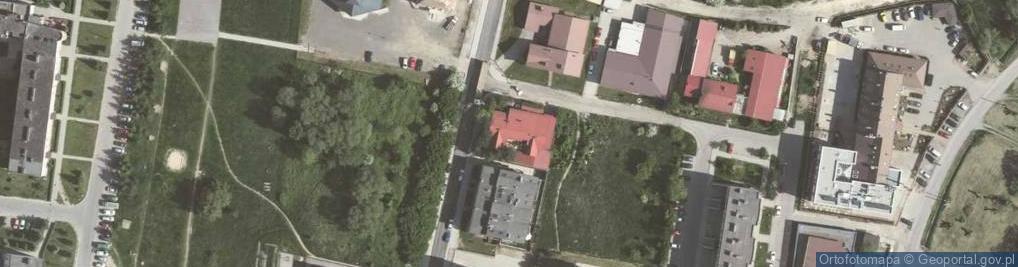 Zdjęcie satelitarne Mały Płaszów ul.