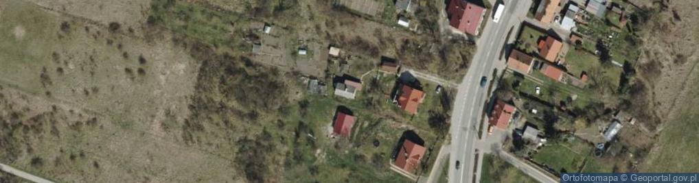 Zdjęcie satelitarne Malborska ul.