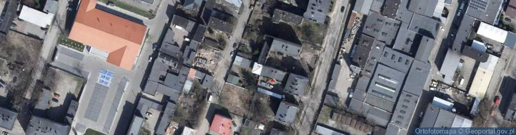 Zdjęcie satelitarne Malborska ul.
