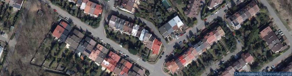 Zdjęcie satelitarne Malachitowa ul.