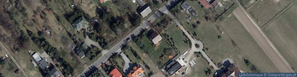 Zdjęcie satelitarne Malownicza ul.
