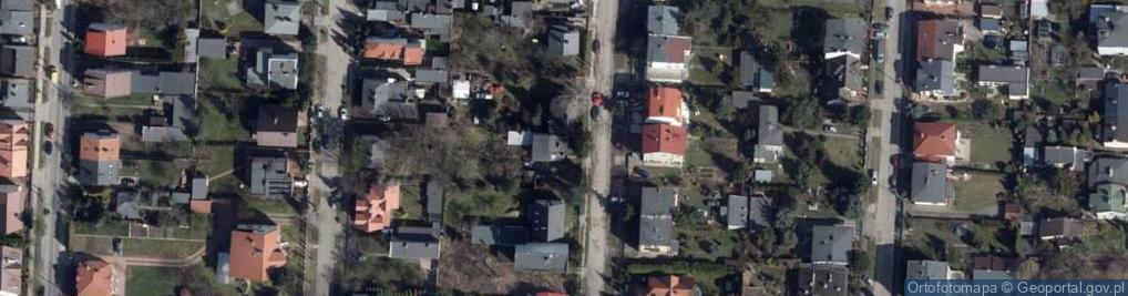 Zdjęcie satelitarne Magnesowa ul.