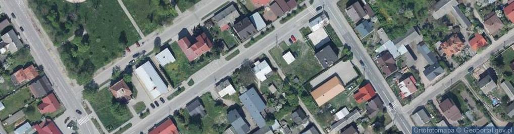 Zdjęcie satelitarne Małobrzeska ul.