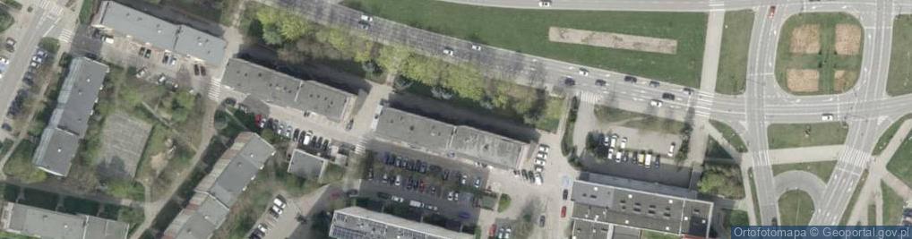 Zdjęcie satelitarne Małachowskiego Stanisława ul.
