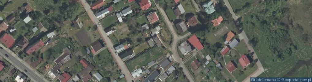 Zdjęcie satelitarne Mały Łążek ul.