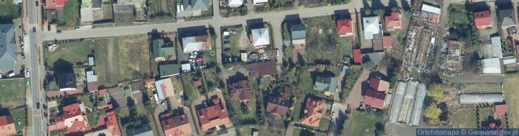 Zdjęcie satelitarne Majewskiego Jana Stanisława ul.