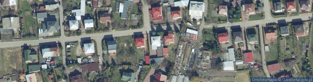 Zdjęcie satelitarne Majewskiego Jana Stanisława ul.