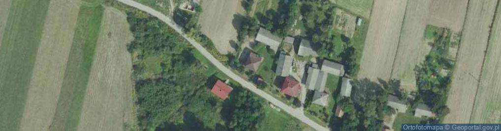 Zdjęcie satelitarne Maciejów ul.