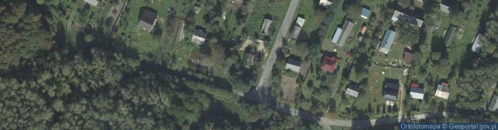 Zdjęcie satelitarne Majdan Ostrowski ul.