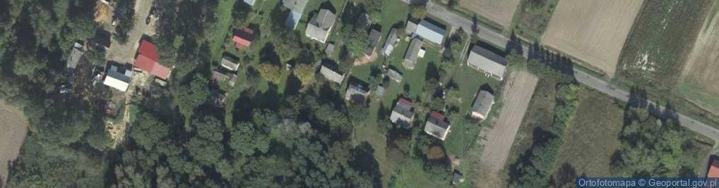 Zdjęcie satelitarne Majdan Ostrowski ul.