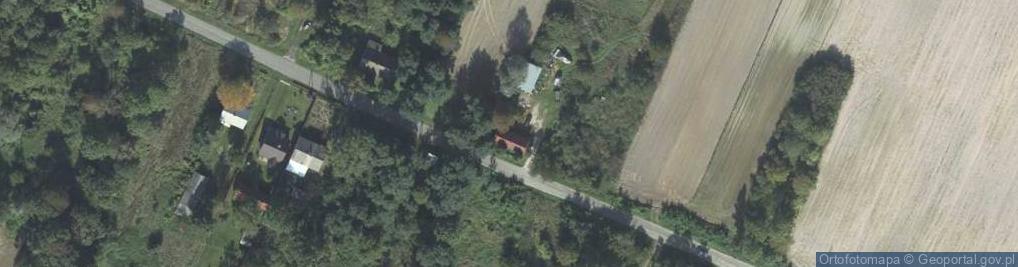Zdjęcie satelitarne Majdan Ostrowski ul.