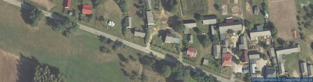 Zdjęcie satelitarne Majdan-Sielec ul.