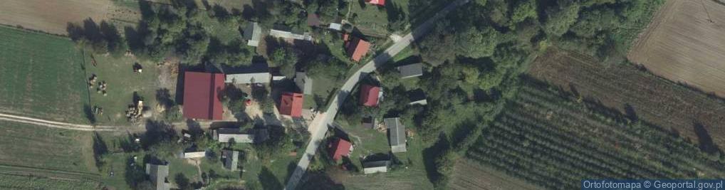 Zdjęcie satelitarne Majdan Skierbieszowski ul.