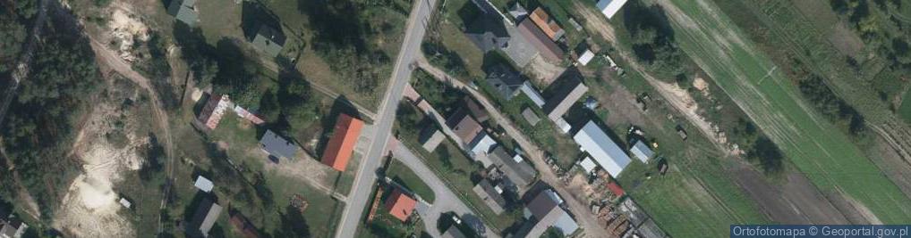 Zdjęcie satelitarne Majdan Sopocki Pierwszy ul.