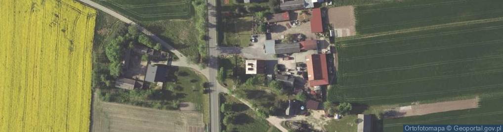 Zdjęcie satelitarne Majdan Starowiejski ul.