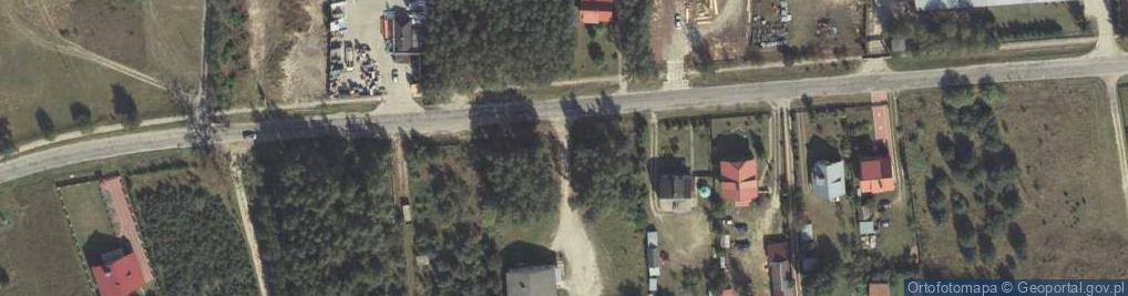 Zdjęcie satelitarne Majdan Wielki ul.