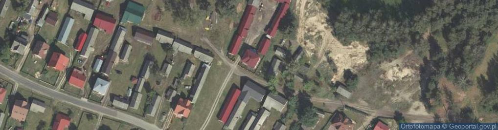 Zdjęcie satelitarne Majdan Wielki ul.