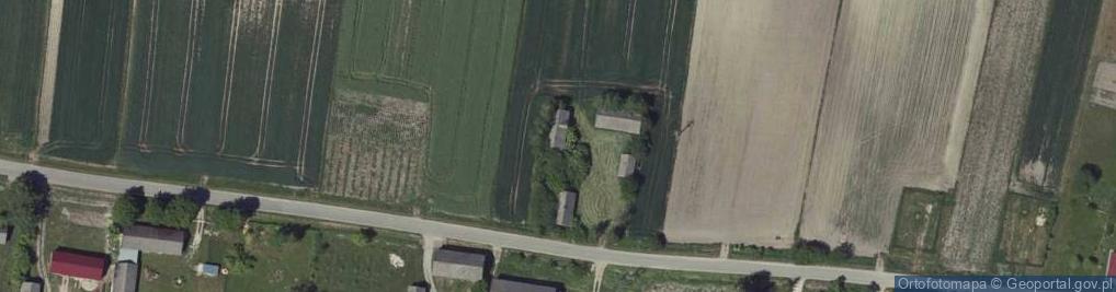 Zdjęcie satelitarne Majdan Wierzchowiński ul.