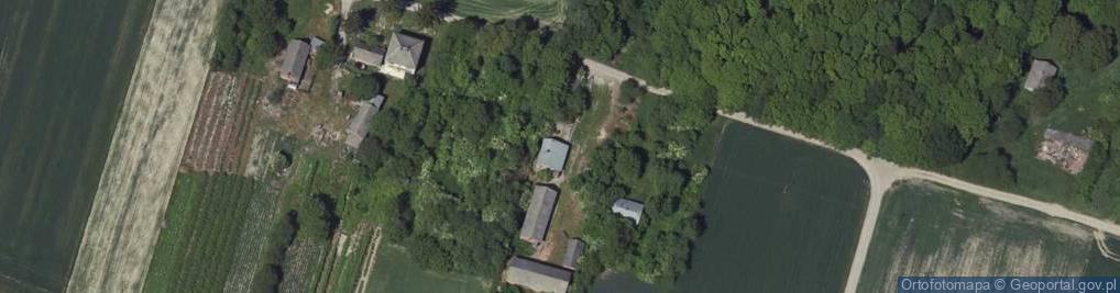 Zdjęcie satelitarne Majdan Wierzchowiński ul.