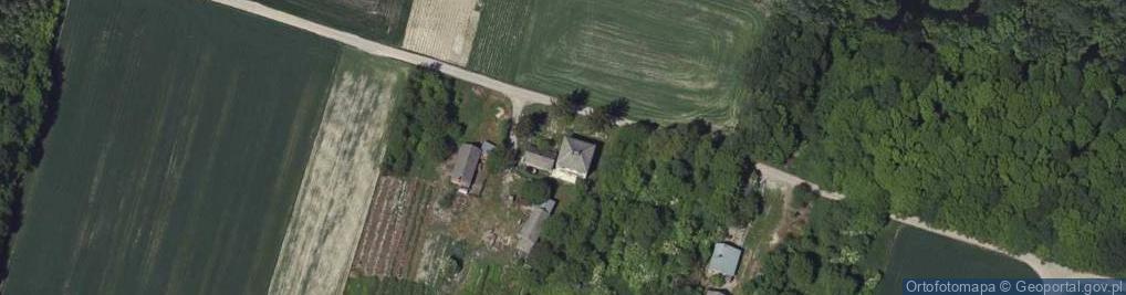 Zdjęcie satelitarne Majdan Wierzchowiński ul.