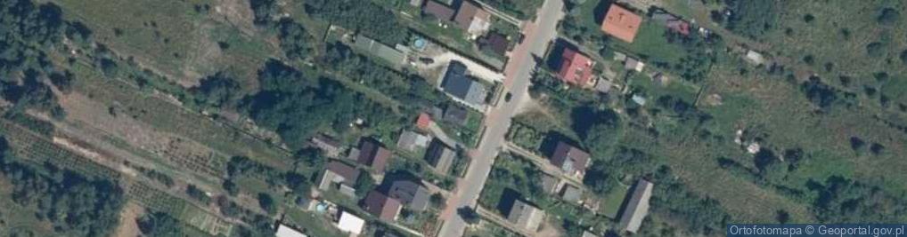 Zdjęcie satelitarne Majdów ul.