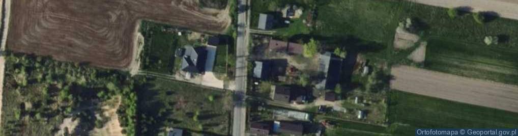 Zdjęcie satelitarne Mąkolice ul.