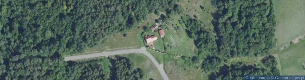 Zdjęcie satelitarne Małacentów ul.