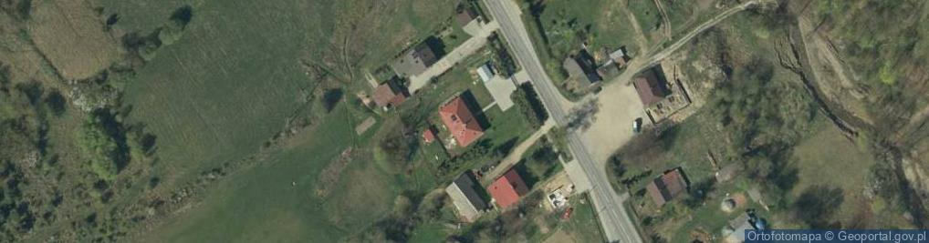 Zdjęcie satelitarne Małastów ul.