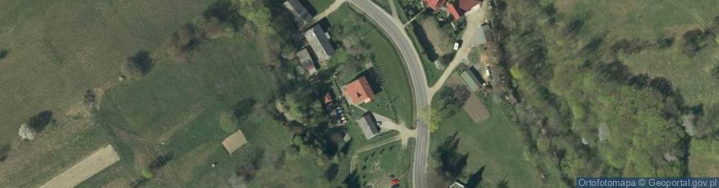 Zdjęcie satelitarne Małastów ul.