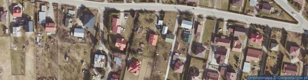 Zdjęcie satelitarne Malawa ul.