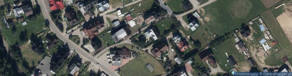 Zdjęcie satelitarne Małe Ciche ul.