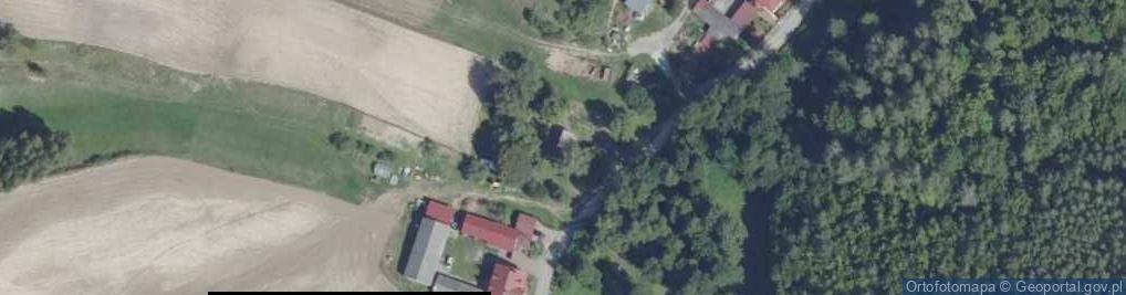 Zdjęcie satelitarne Małe Jodło ul.